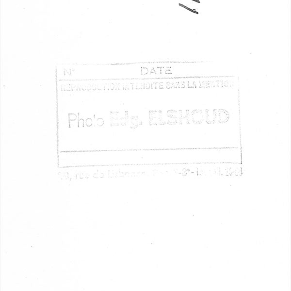 Jean Desses - robe Flamisol, tirage d'époque d'Edgar Elshoud (1947)