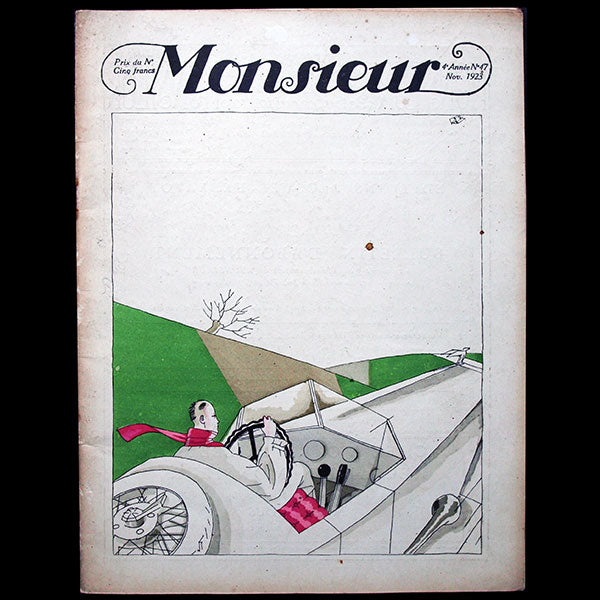 Monsieur, Revue des élégances, n47 (1923, novembre)