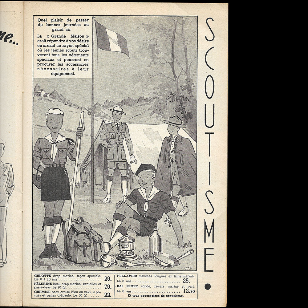 A la Grande Maison - Catalogue du Printemps 1938 du magasin de Lyon