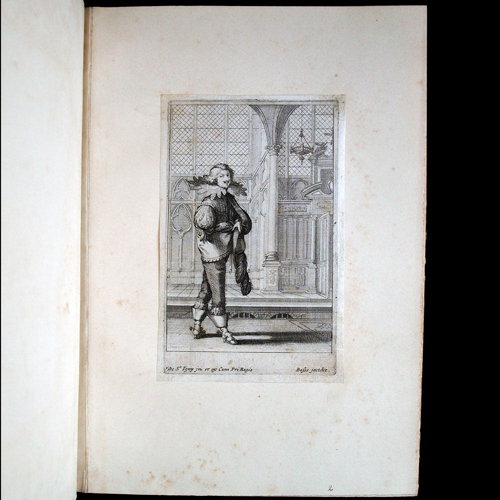 Abraham Bosse - La Noblesse Française à l'Eglise et le Jardin de la Noblesse - Réunion des 31 planches des 2 suites (circa 1629)