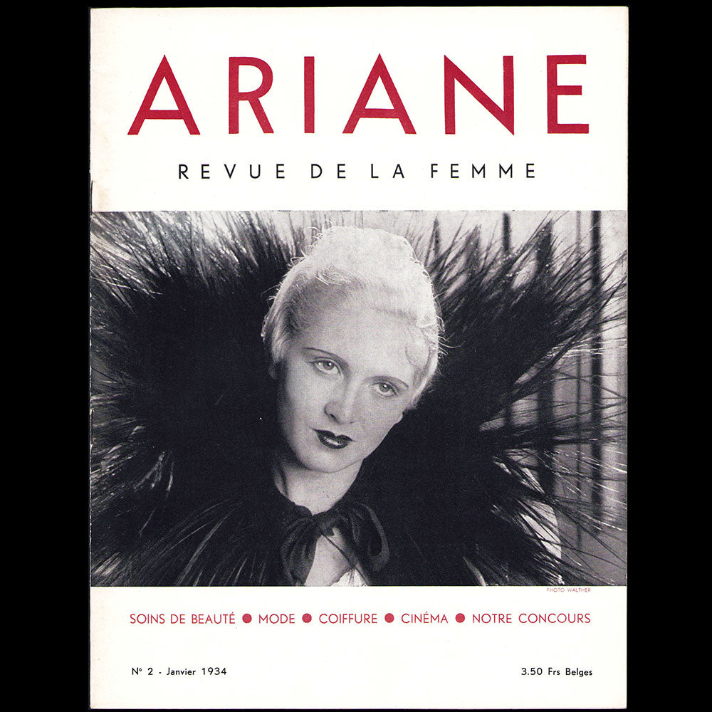 Ariane, revue de la femme - Réunion de 14 numéros de décembre 1933 à juillet 1935