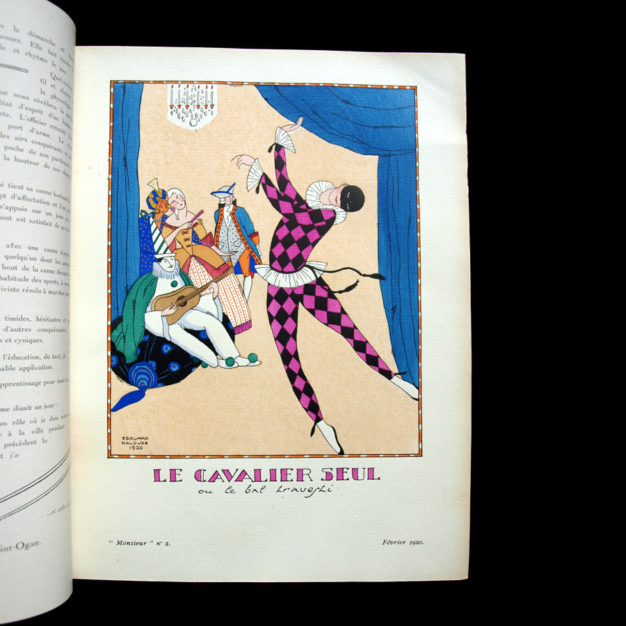 Monsieur, Revue des élégances, 57 livraisons (1920-1924)