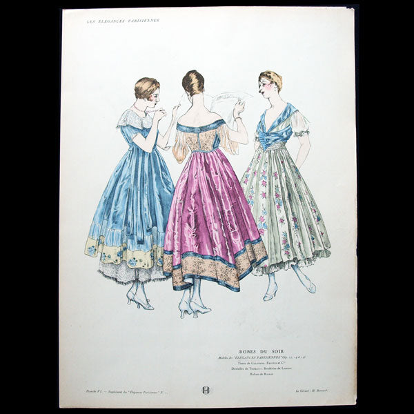 Les Elégances Parisiennes, publication officielle des industries françaises de la mode, avril 1916, n°1