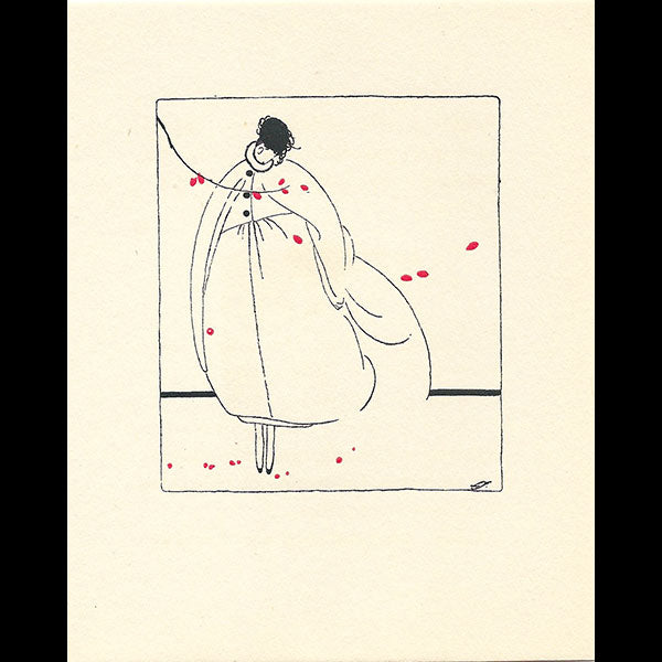 Feuillets d'Art - maquette miniature de présentation de la revue (1919)