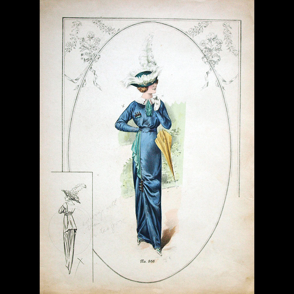 Beer - Ensemble de 12 gravures (circa 1910)