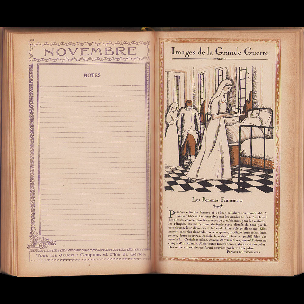 Charles Martin - Galeries Lafayette, Almanach des armées alliées (1916)