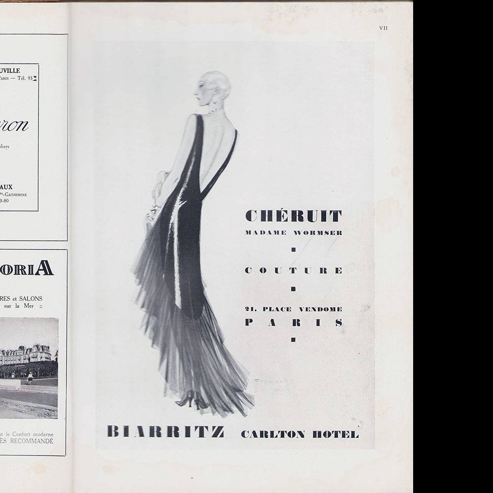 Biarritz, couverture de Cassandre (1928)