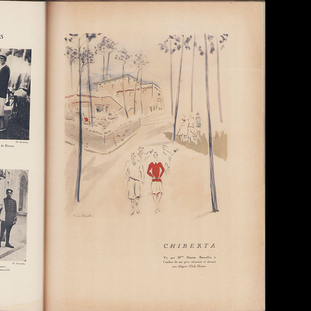 Biarritz, couverture de Cassandre (1928)