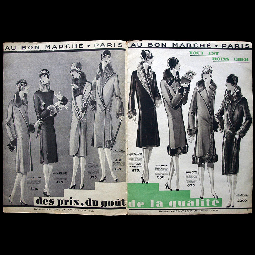 Au Bon Marché - Premières Nouveautés de la saison (circa 1925-1930)