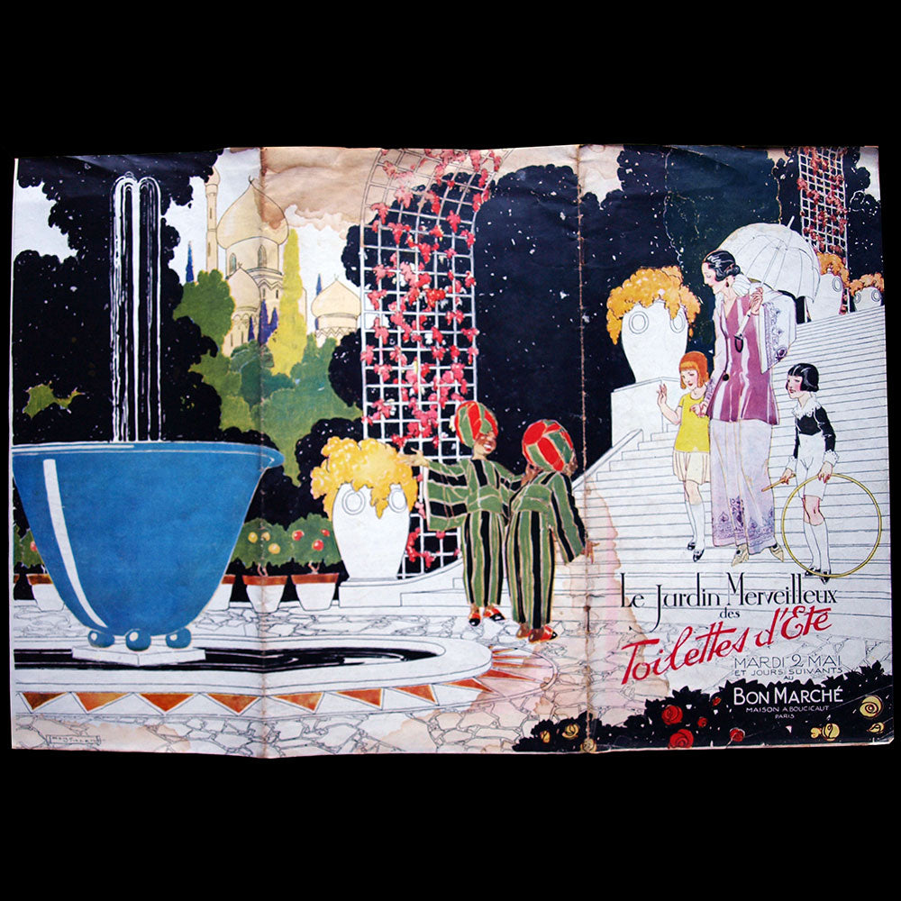 Au Bon Marché - Le Jardin merveilleux des Toilettes d'été (1922)