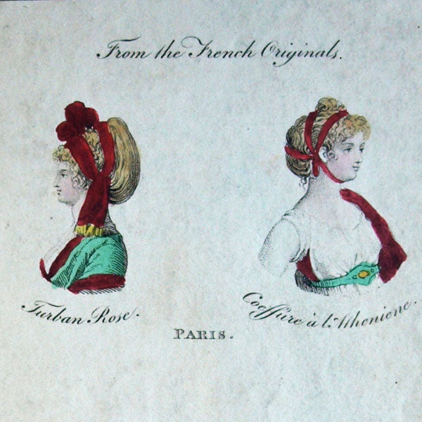 The Fashions of London and Paris - Réunion de 489 planches (1798-1809)