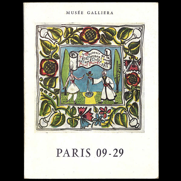 Paris 09-29, catalogue de l'exposition fastes et décors de la vie parisienne de 1909 à 1929 (1957)