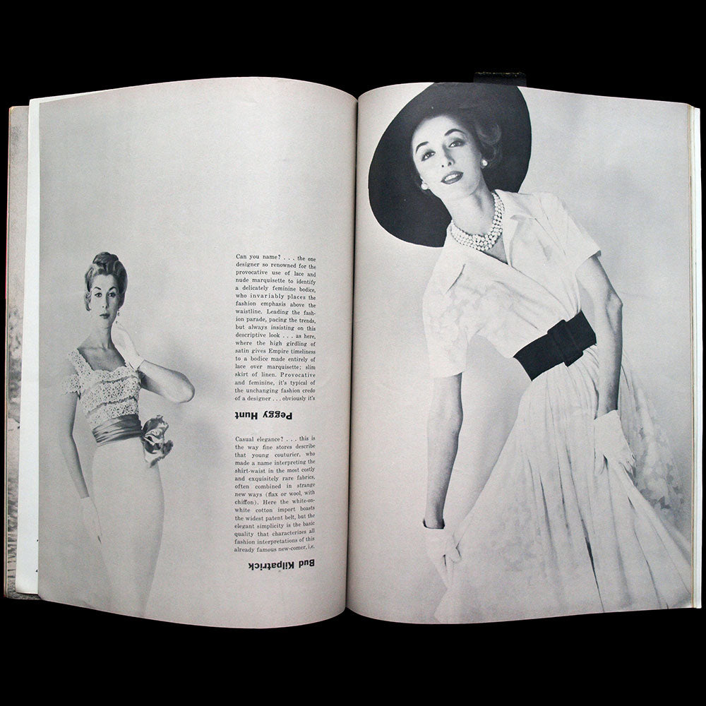 California Stylist, February 1959, couverture de Frances Blaker