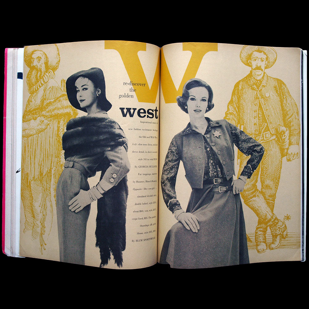 California Stylist, May 1959, couverture de Frances Blaker