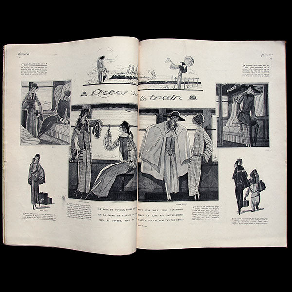 Fémina (juillet 1922), couverture de Charles Martin