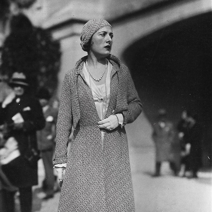 Chanel - Francesca Bertini habillée par Chanel, par Seeberger (circa 1925-1930)