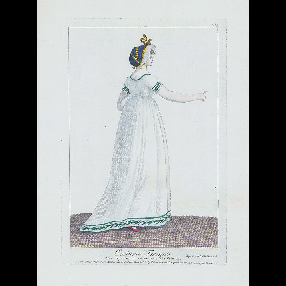Chéreau - Costume Français - Réunion de 17 gravures (1798-1799)