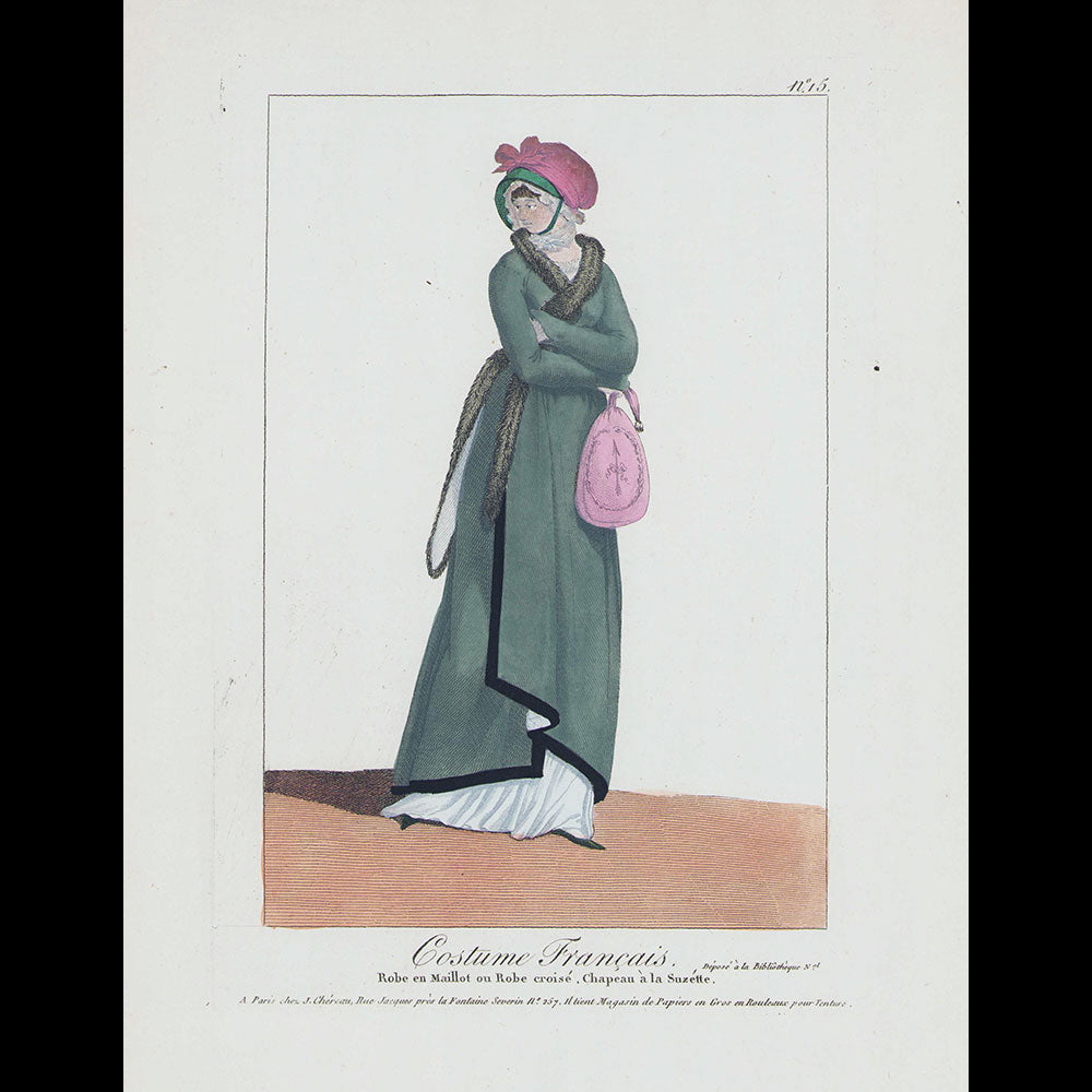 Chéreau - Costume Français - Réunion de 17 gravures (1798-1799)