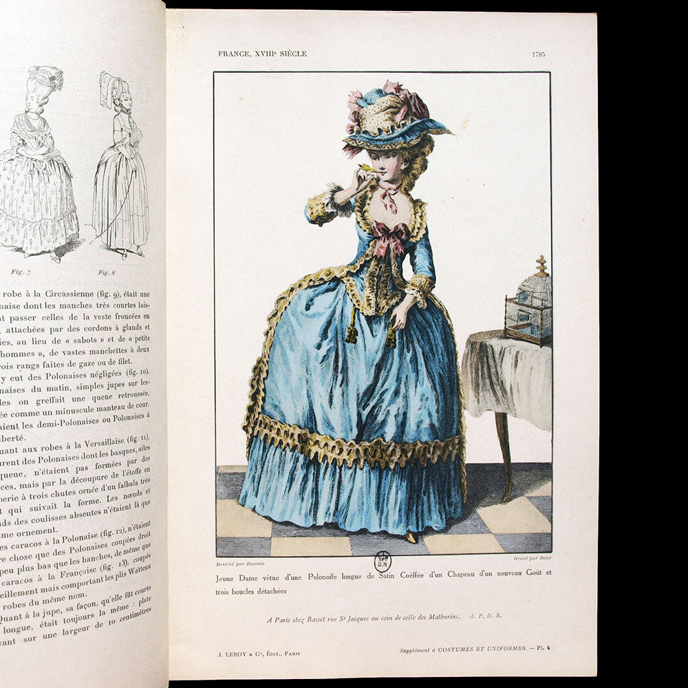 Costumes & Uniformes, revue de la Société de l'Histoire du Costume - Réunion des 10 numéros (1912-1914)