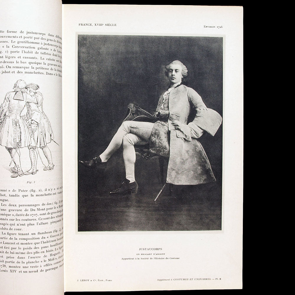 Costumes & Uniformes, revue de la Société de l'Histoire du Costume - Réunion des 10 numéros (1912-1914)