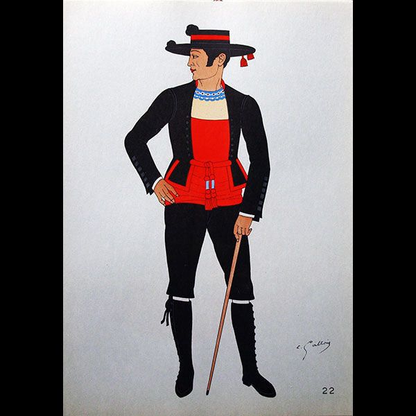 Le Costume en Espagne et au Portugal, par Emile Gallois (circa 1950)