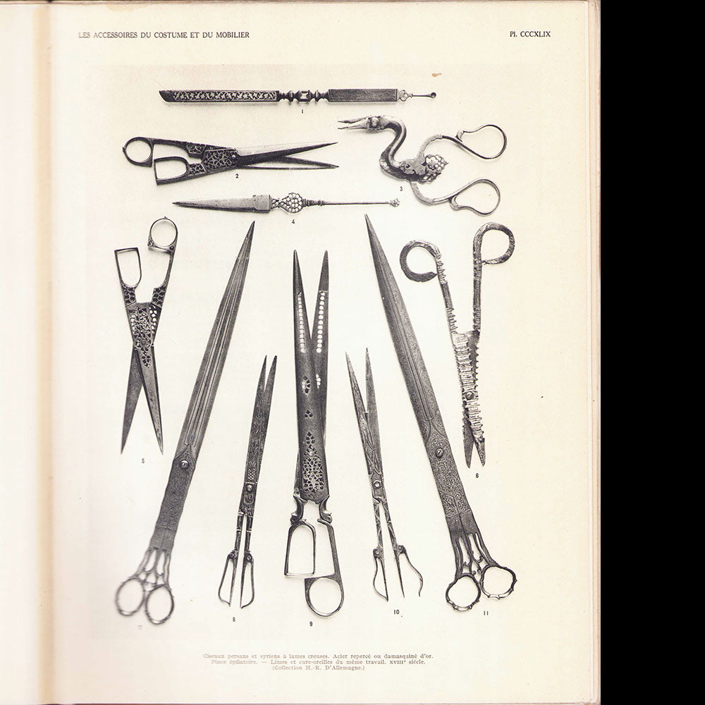 Henry d'Allemagne - Les Accessoires du Costume et du Mobilier (1928)
