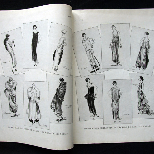 Vogue France (1er juillet 1923), couverture de George Plank