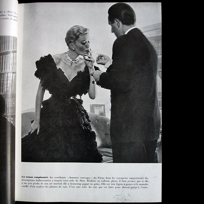 Réalités, juin 1949 - La robe Junon de Christian Dior