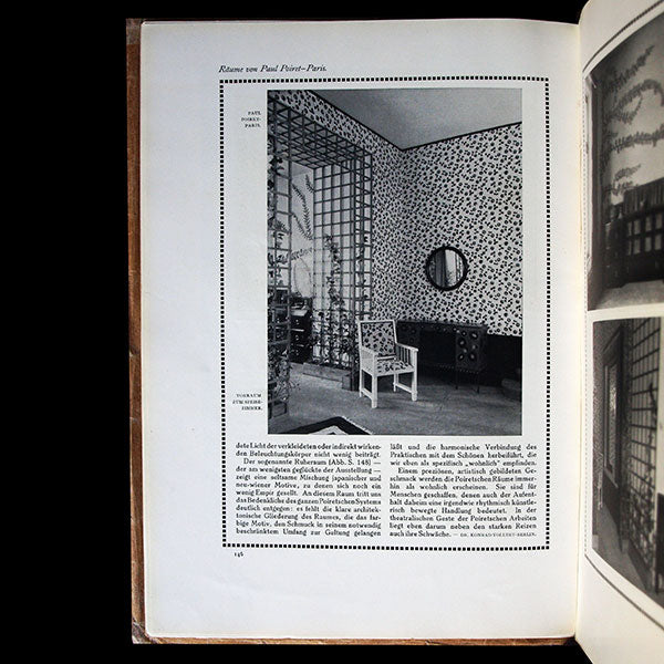 Deutsche Kunst und Dekoration - Installation de Paul Poiret (Atelier Martine) pour les magasins berlinois Herrmann Gerson (November 1913)