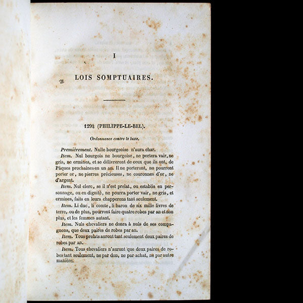 Lacroix - Recueil Curieux de Pièces Originales Rares ou Inédites en Prose et en Vers sur le Costume et les Révolutions de la Mode en France (1852)