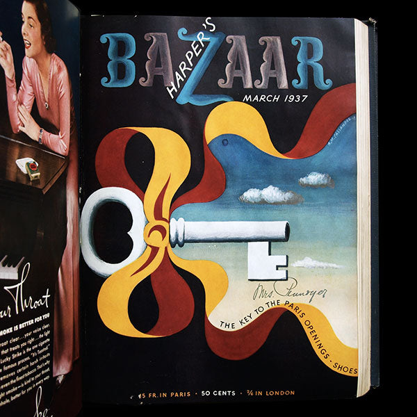 Harper's Bazaar, January, February, March, April 1937