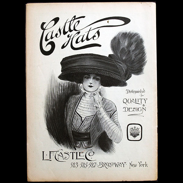 Vogue US (25 February 1909), couverture de David Peirson