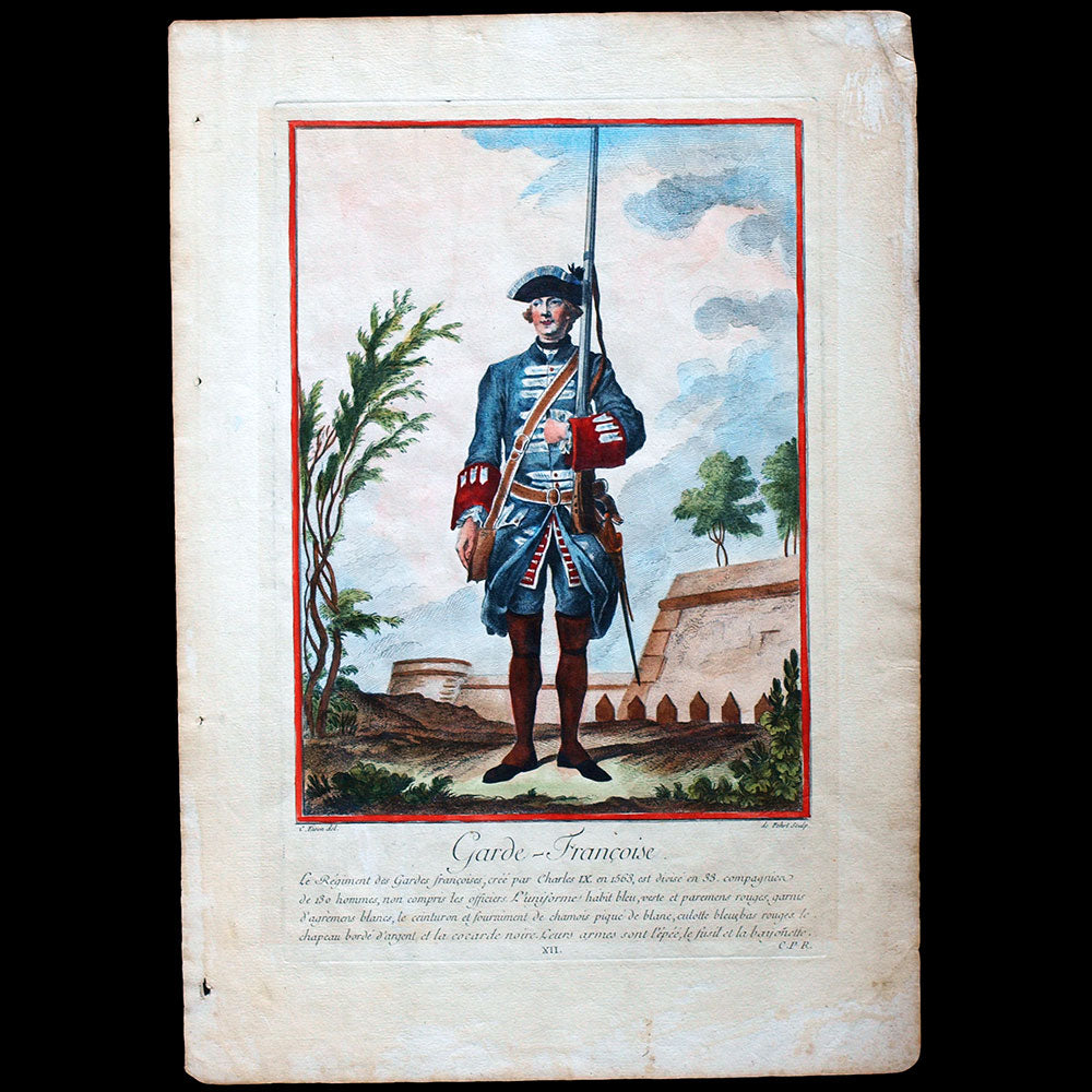 Charles Eisen - Garde Françoise (1756)