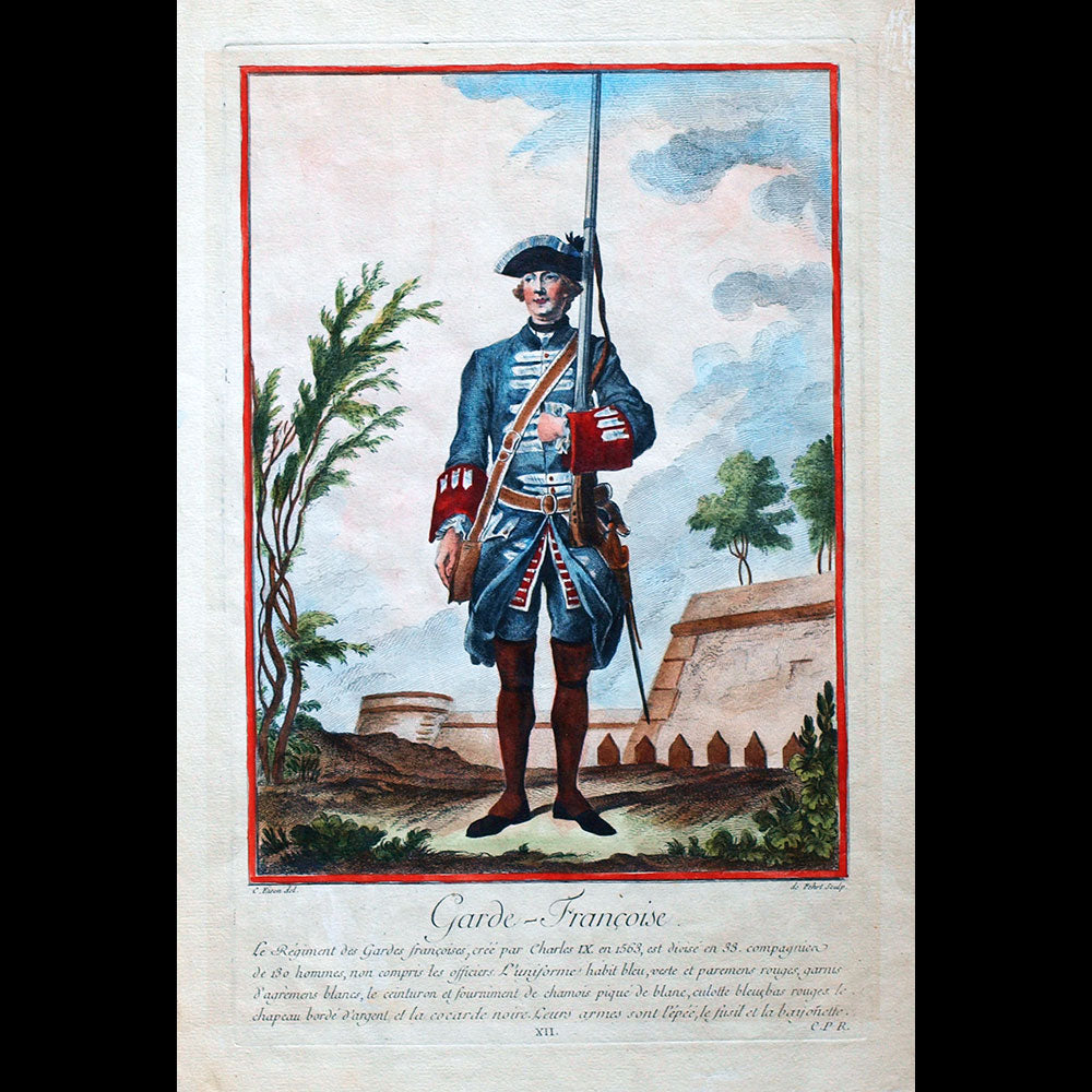 Charles Eisen - Garde Françoise (1756)