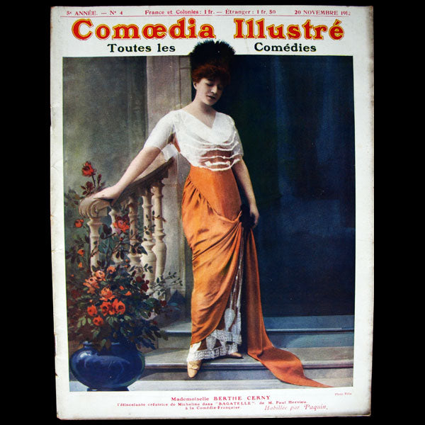 Comoedia illustré, réunion des 135 numéros du 15 décembre 1908 au 5 août 1914