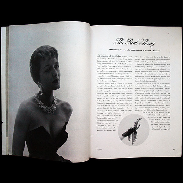 Harper's Bazaar (1949, janvier), édition anglaise