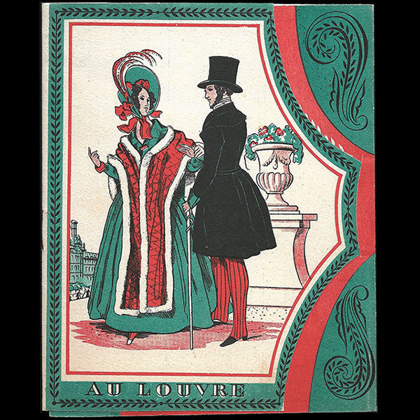 Au louvre - Plaquette de l'exposition 1814 à 1848, deux époques et leur style (1945)