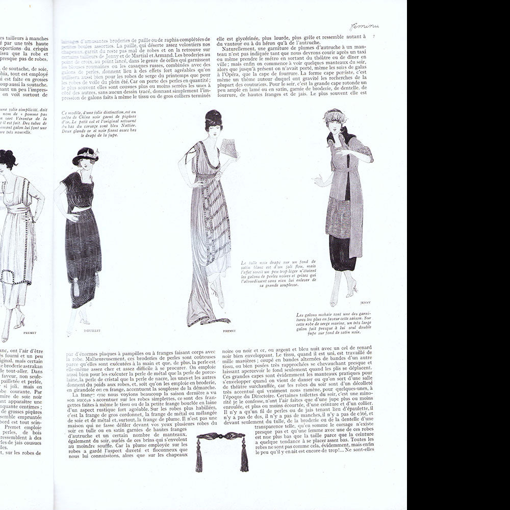 Fémina (avril 1919), couverture de George Barbier