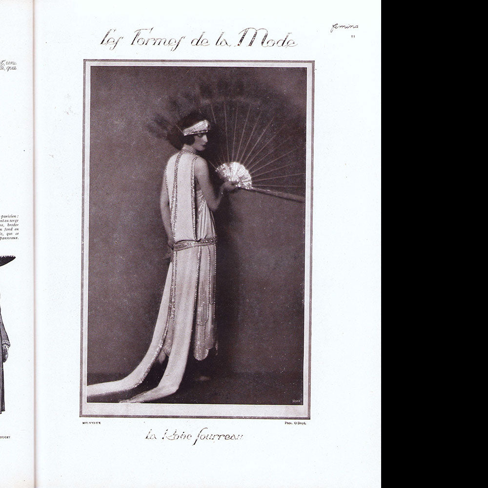 Fémina (avril 1922), couverture de Léon Benigni