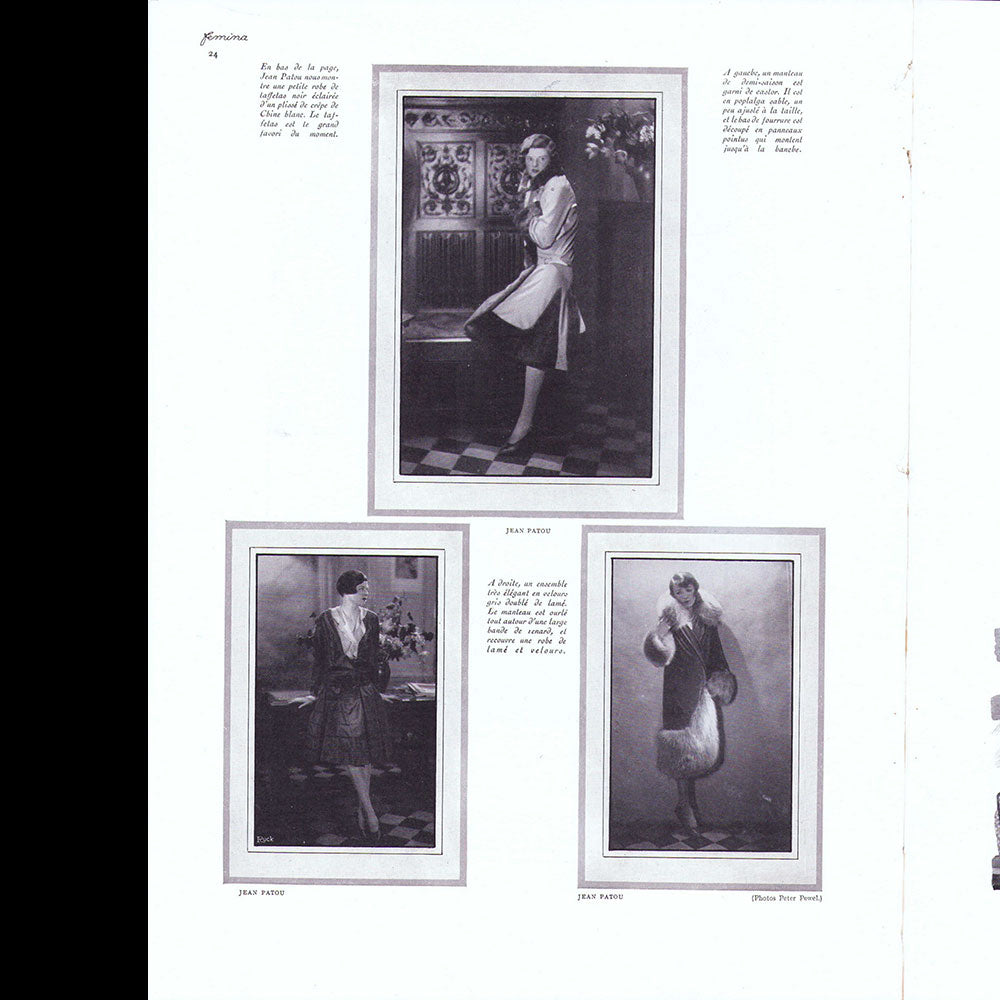 Fémina (août 1926), couverture de Zinoview