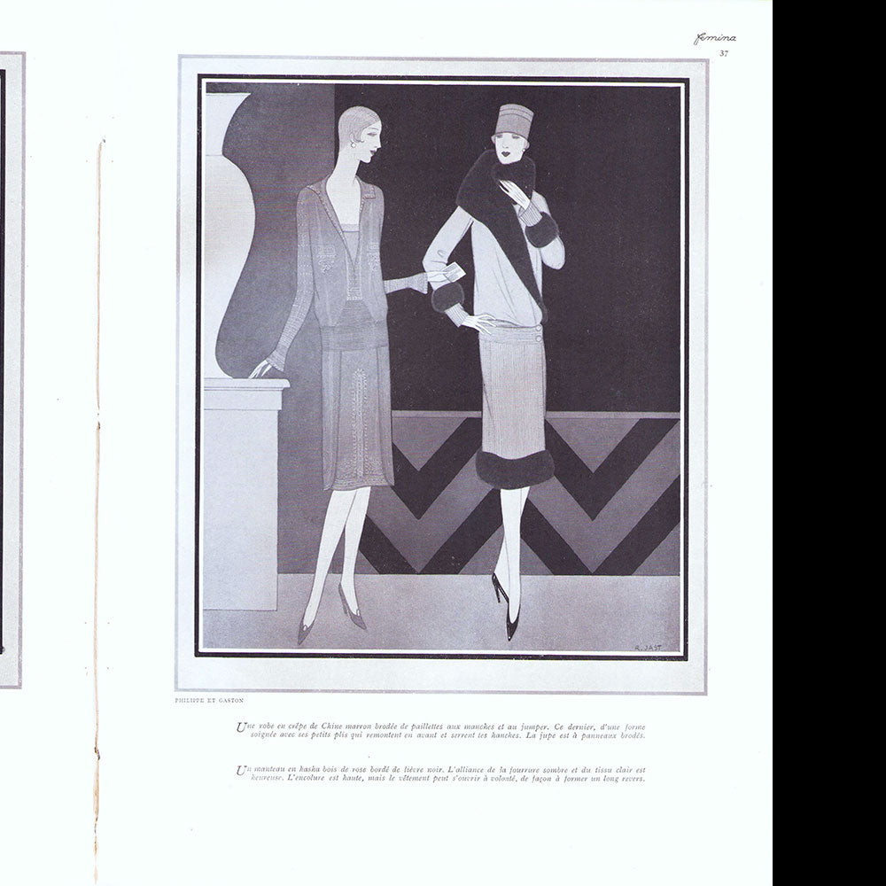 Fémina (août 1926), couverture de Zinoview