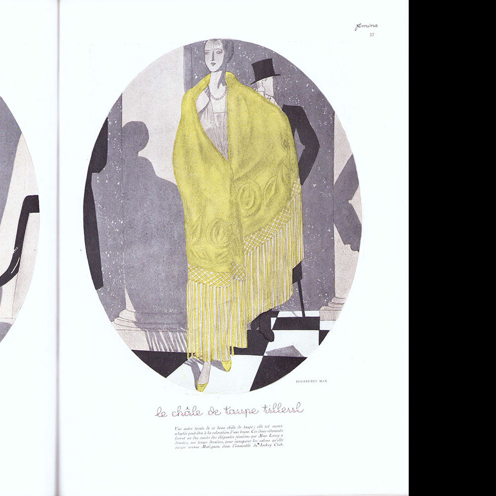 Fémina (décembre 1926), couverture de Georges Lepape