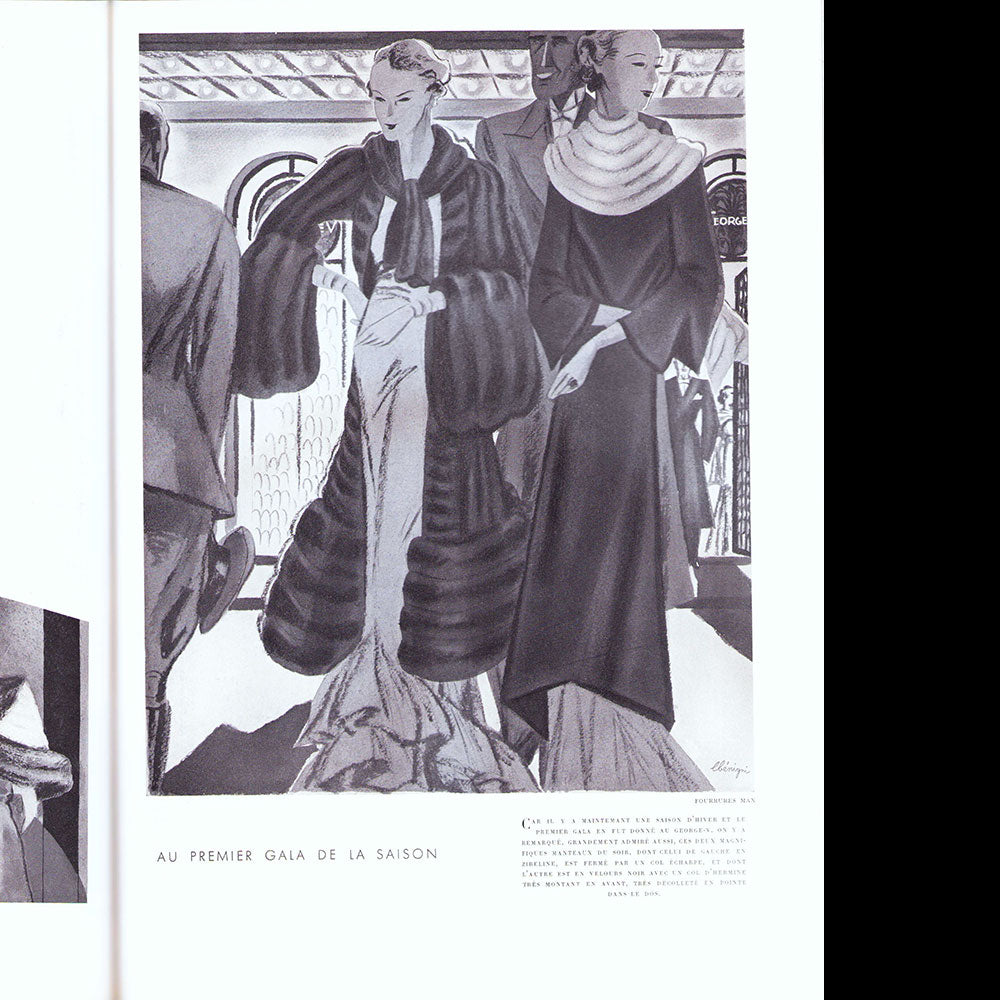 Fémina (novembre 1933), couverture de Léon Bénigni