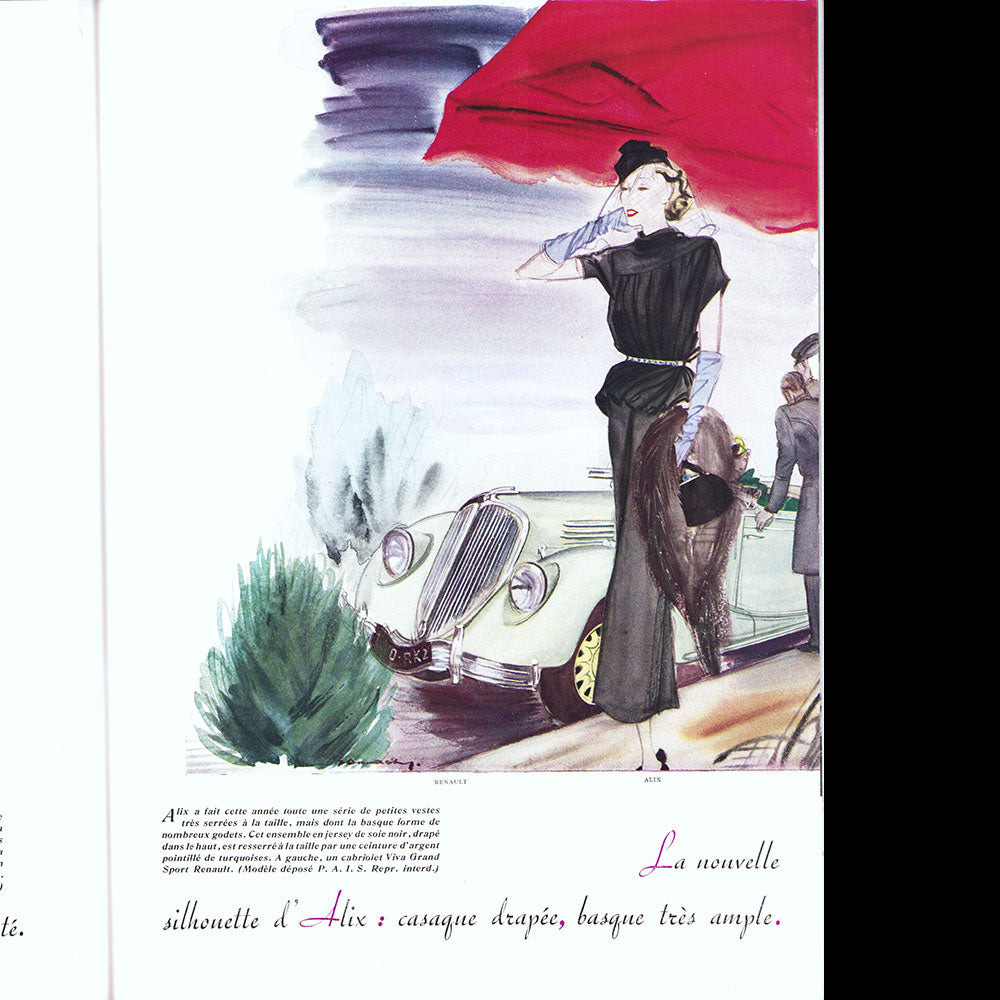 Fémina (avril 1936), couverture de Joffé Monneret