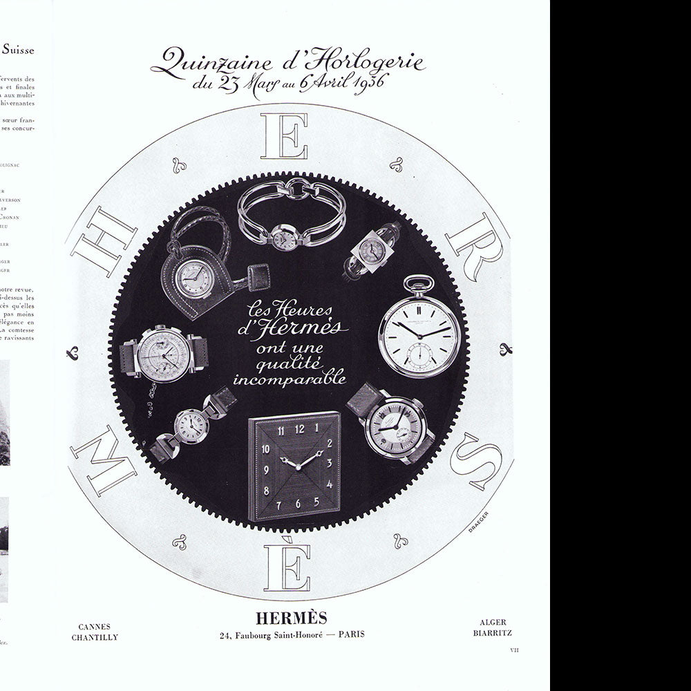 Fémina (avril 1936), couverture de Joffé Monneret