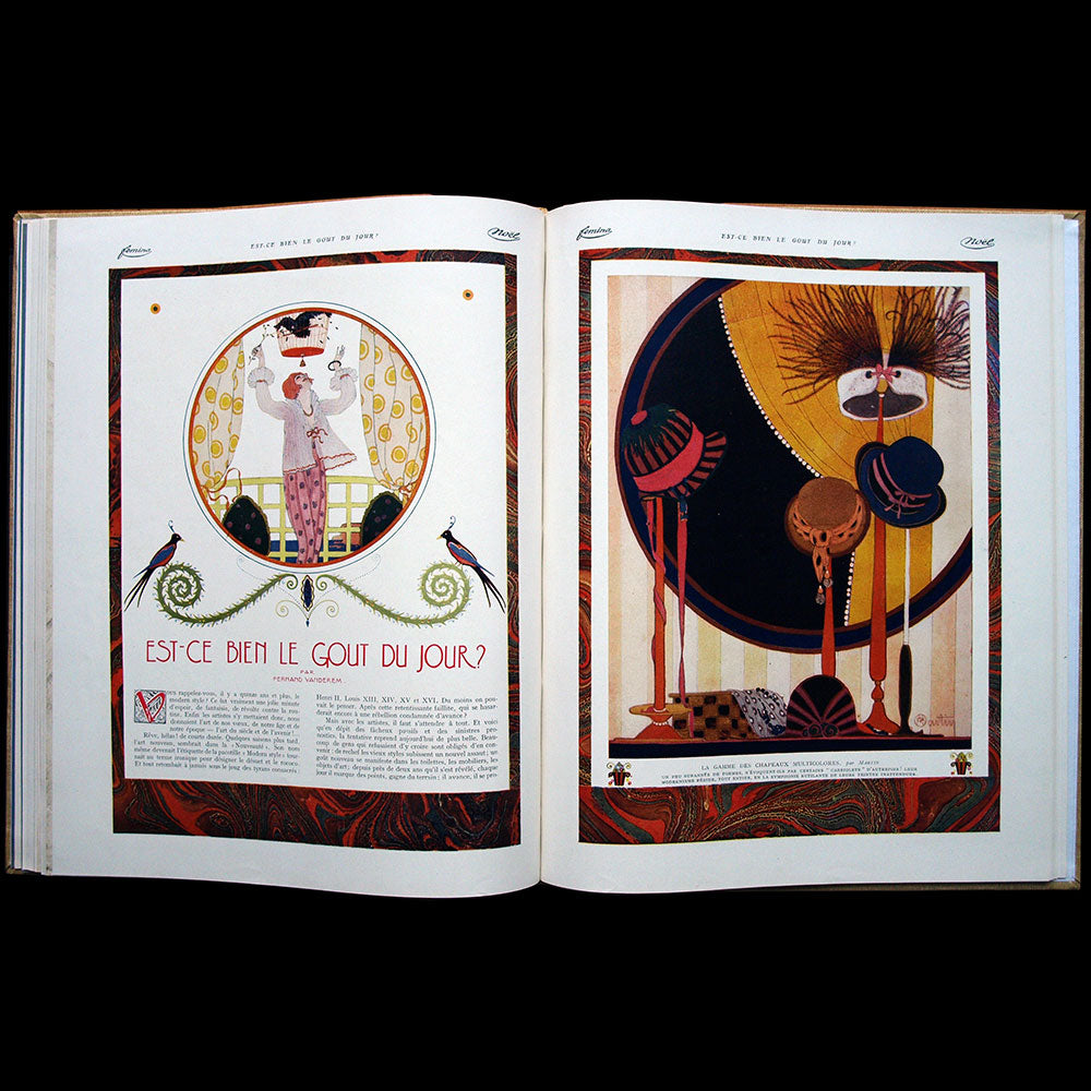 Fémina - Réunion des numéros de Noël 1911, 1912 et 1913