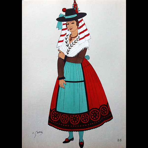 Le Costume en Espagne et au Portugal, par Emile Gallois (circa 1950)