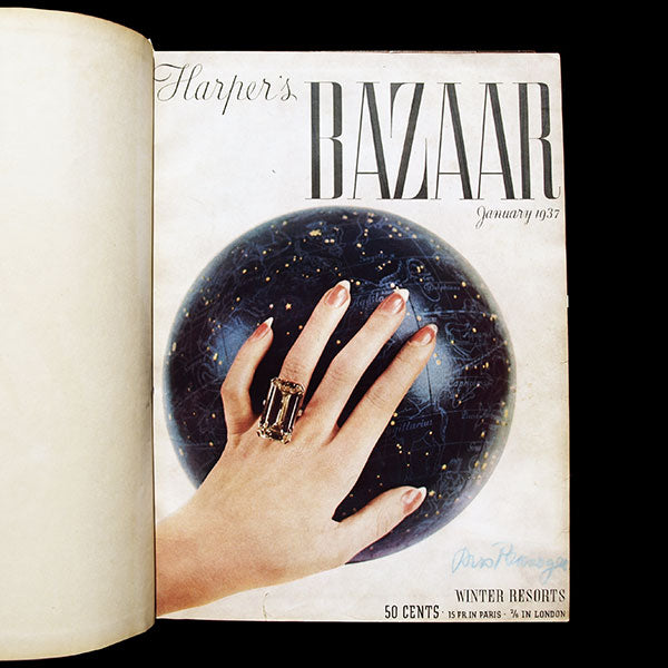 Harper's Bazaar, January, February, March, April 1937