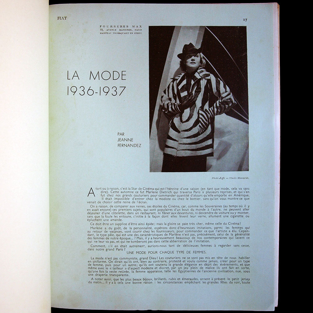 Revue Fiat, n°13 (novembre 1936)