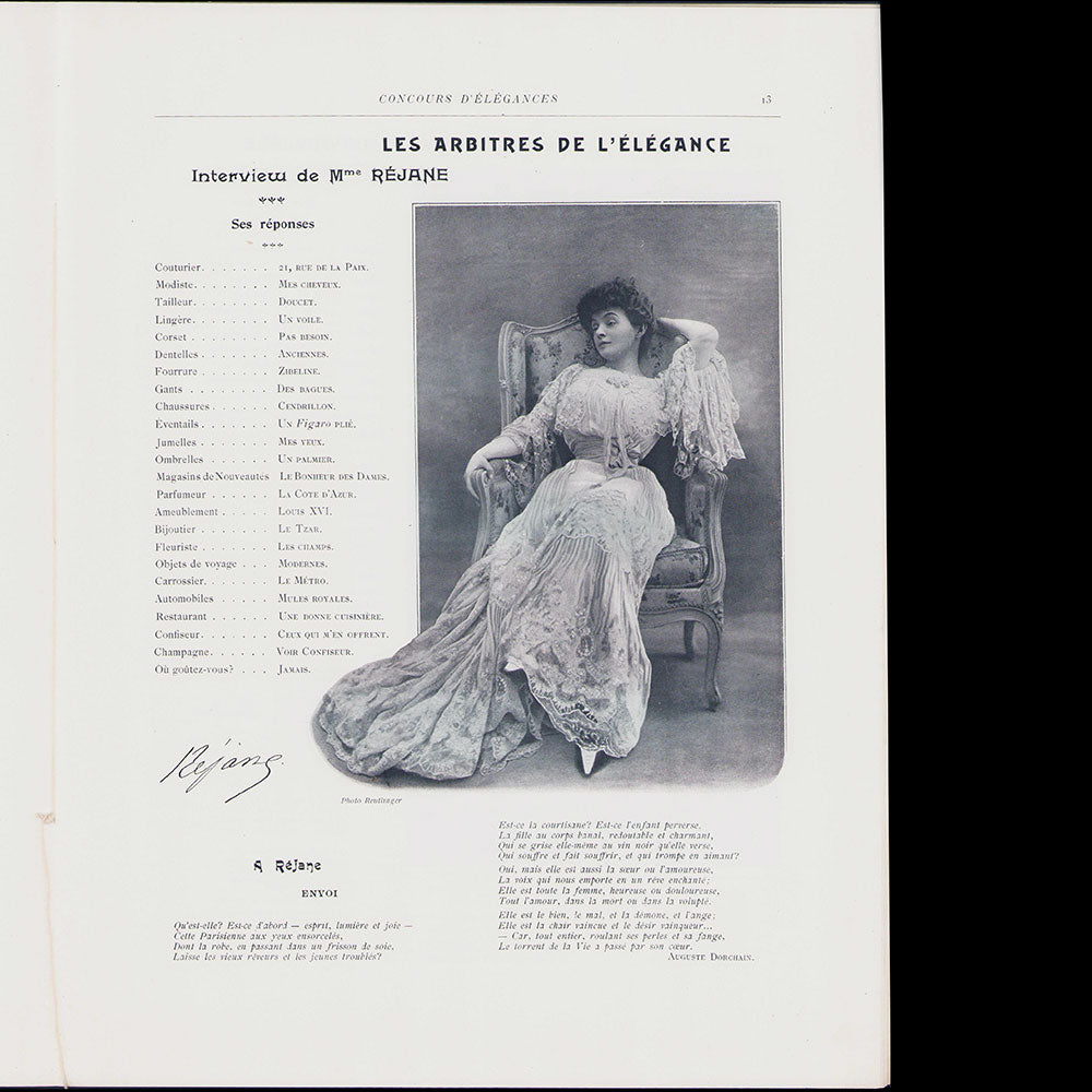Le Figaro-Modes, avril 1903, couverture de Georges Clairin
